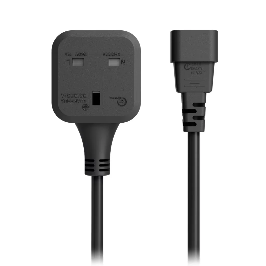 C14 to Type G Adapter Cable — UniFi cavo Ubiquiti