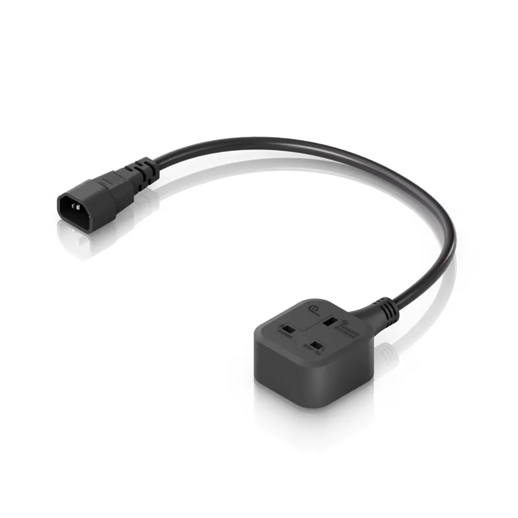 C14 to Type G Adapter Cable vista 3