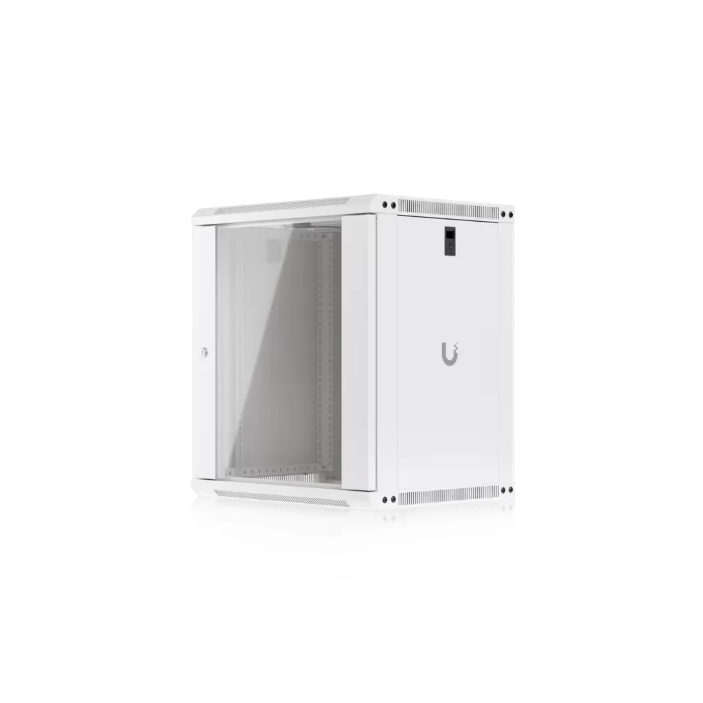 12U Rack Cabinet, 450 mm, Glass Door vista 4
