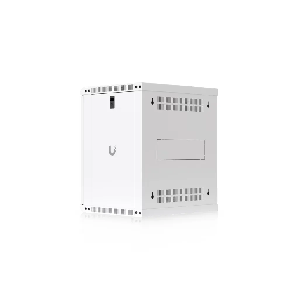 12U Rack Cabinet, 450 mm, Glass Door vista 6