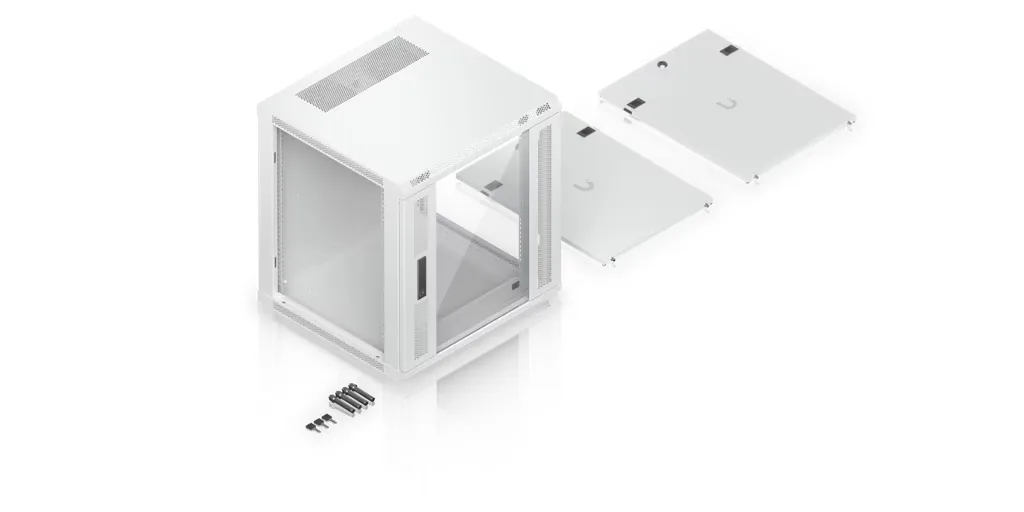 12U Slim Rack Cabinet vista 2