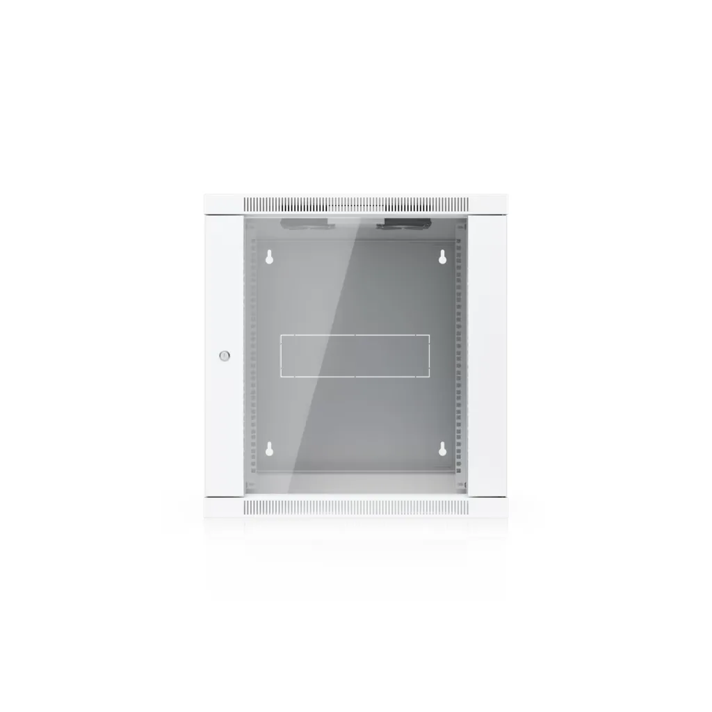 12U Rack Cabinet, Swing, Glass Door — UniFi supporto di montaggio Ubiquiti