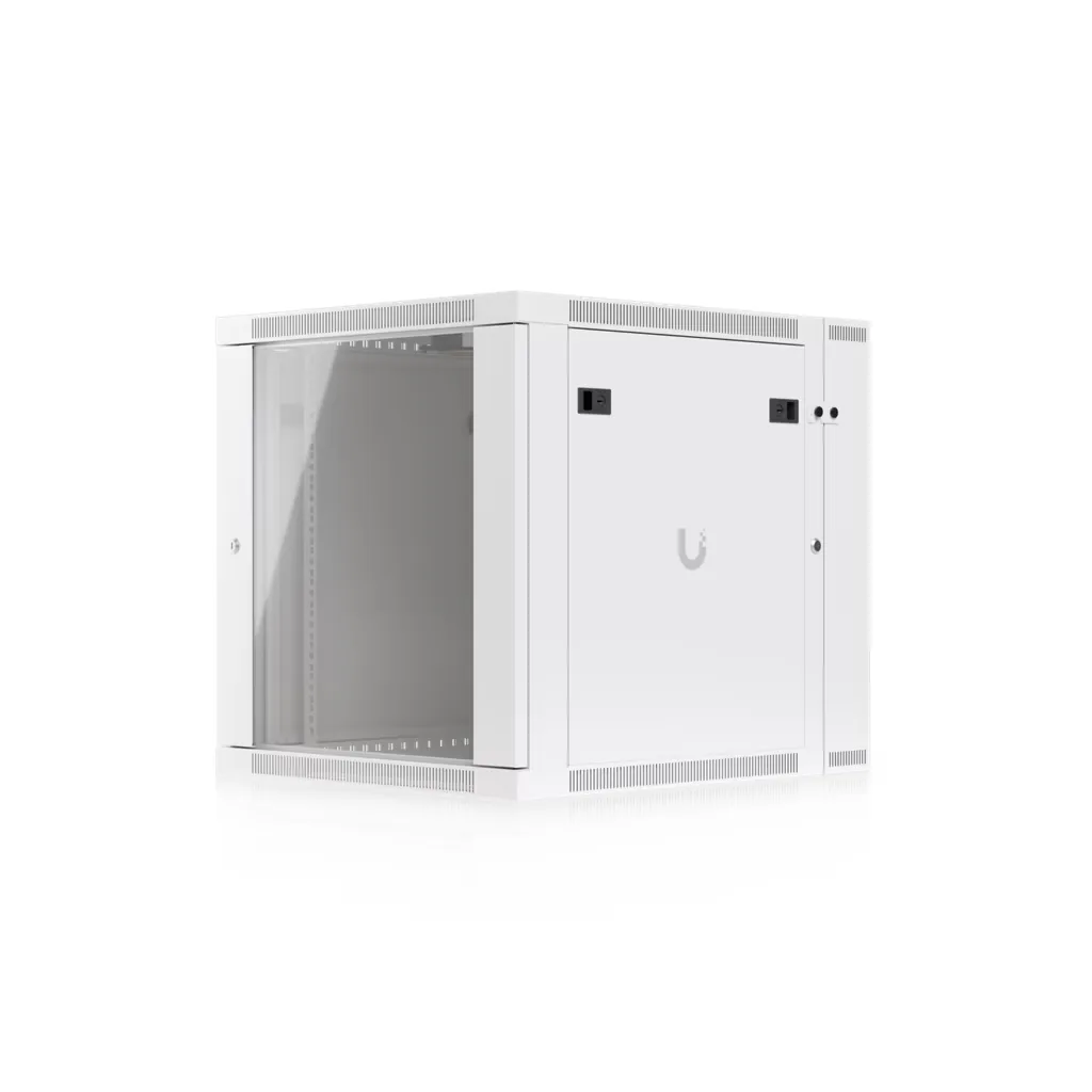12U Rack Cabinet, Swing, Glass Door vista 4