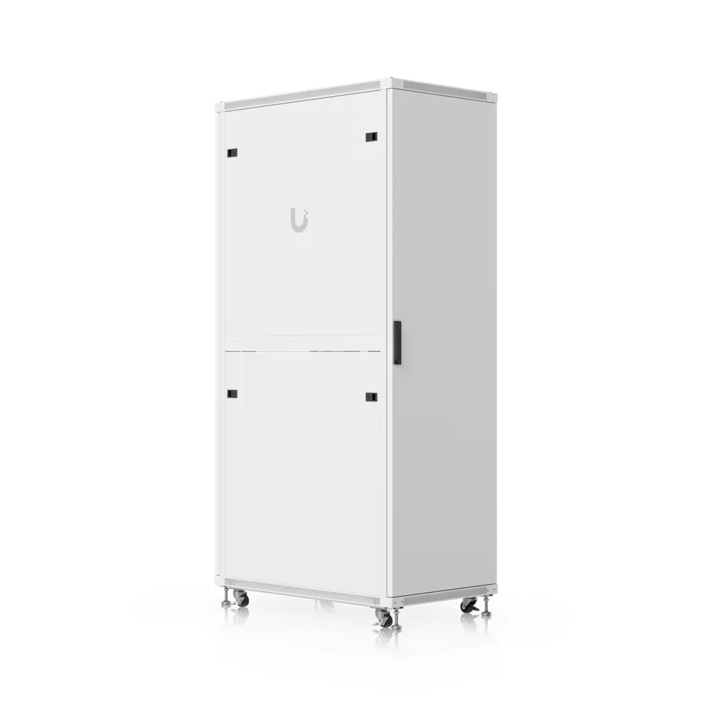 42U Rack Cabinet, 1,000 mm, Glass Door vista 6