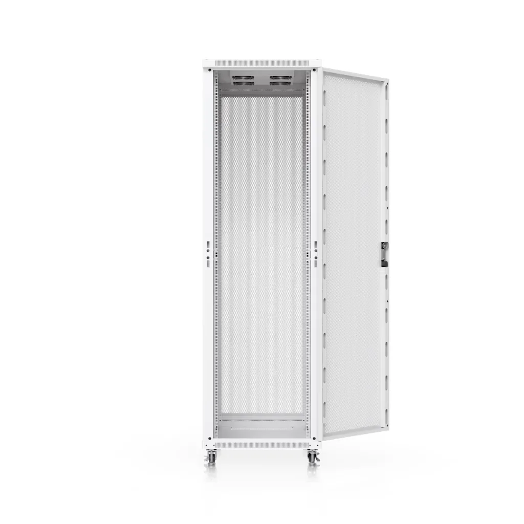 42U Rack Cabinet, 1,000 mm, Perforated Door vista 3