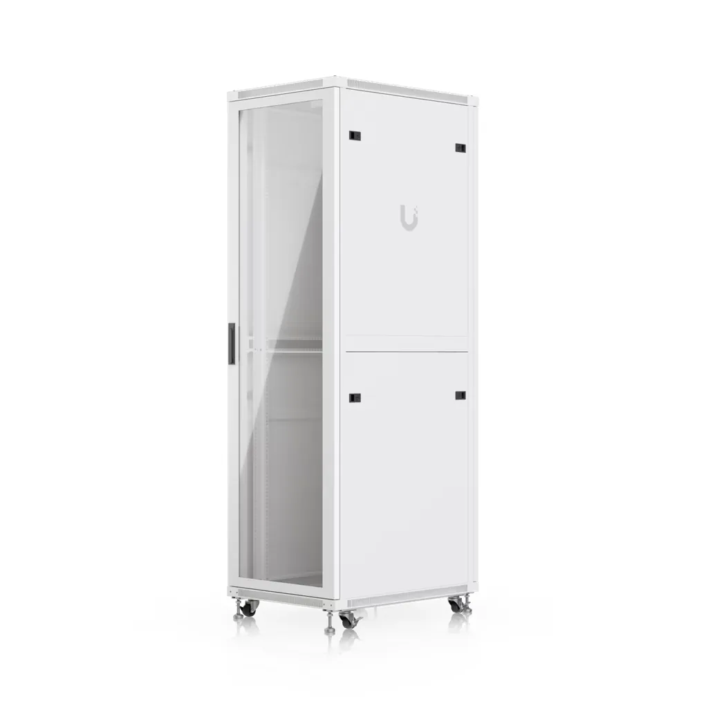 42U Rack Cabinet, 800 mm, Glass Door vista 4