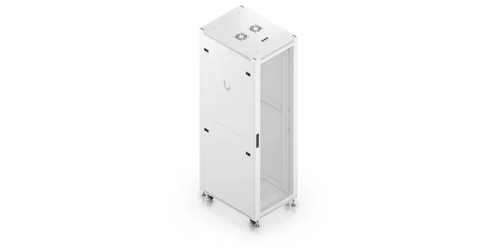 42U Rack Cabinet, 800 mm, Perforated Door vista 2