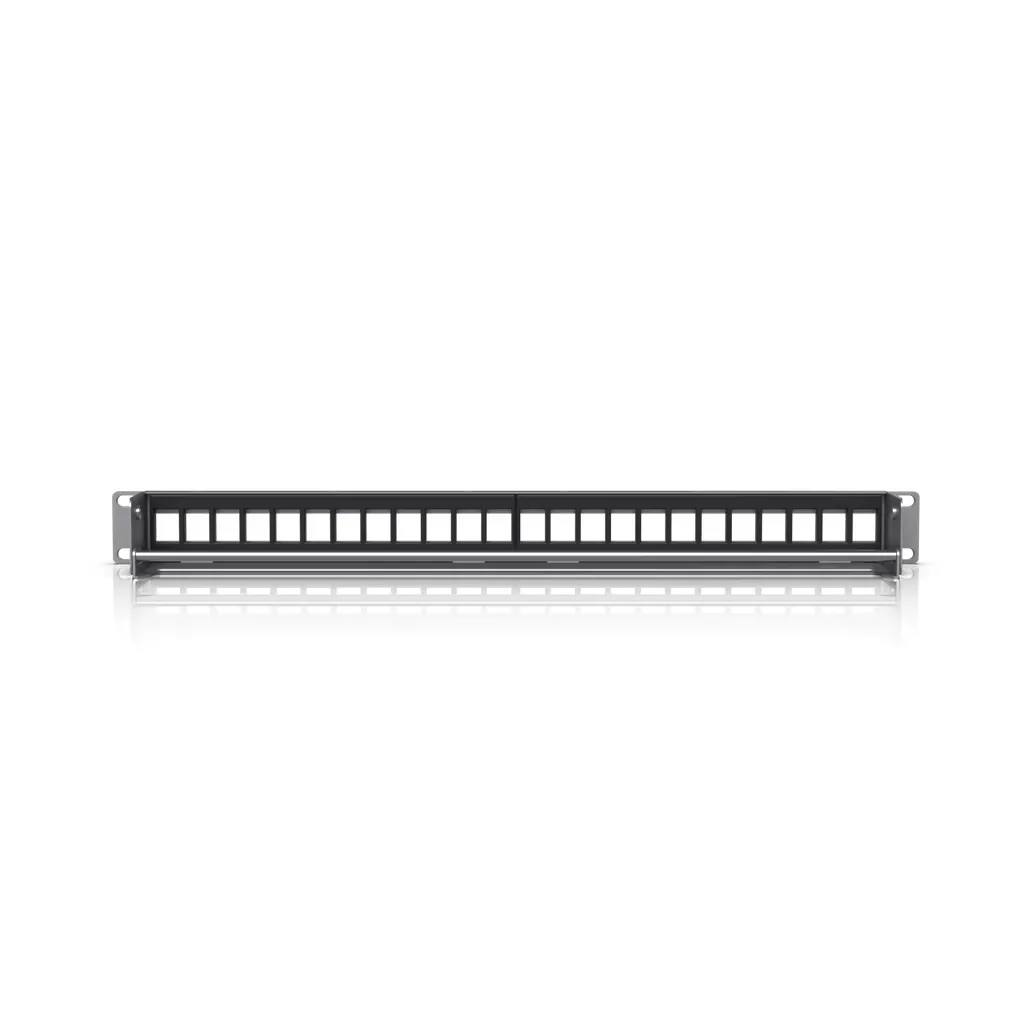 24-Port Blank Keystone Patch Panel vista 6