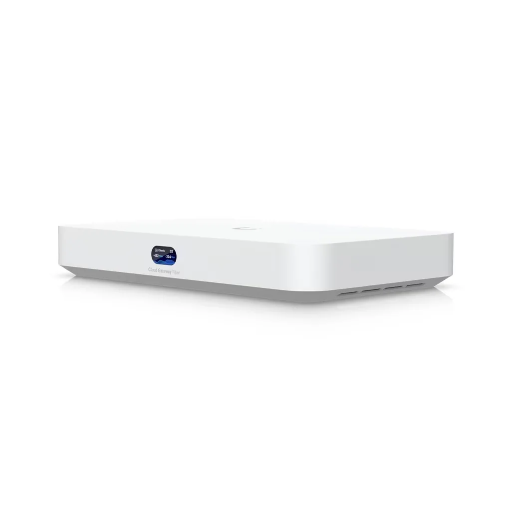 Cloud Gateway Fiber — UniFi gateway di rete Ubiquiti