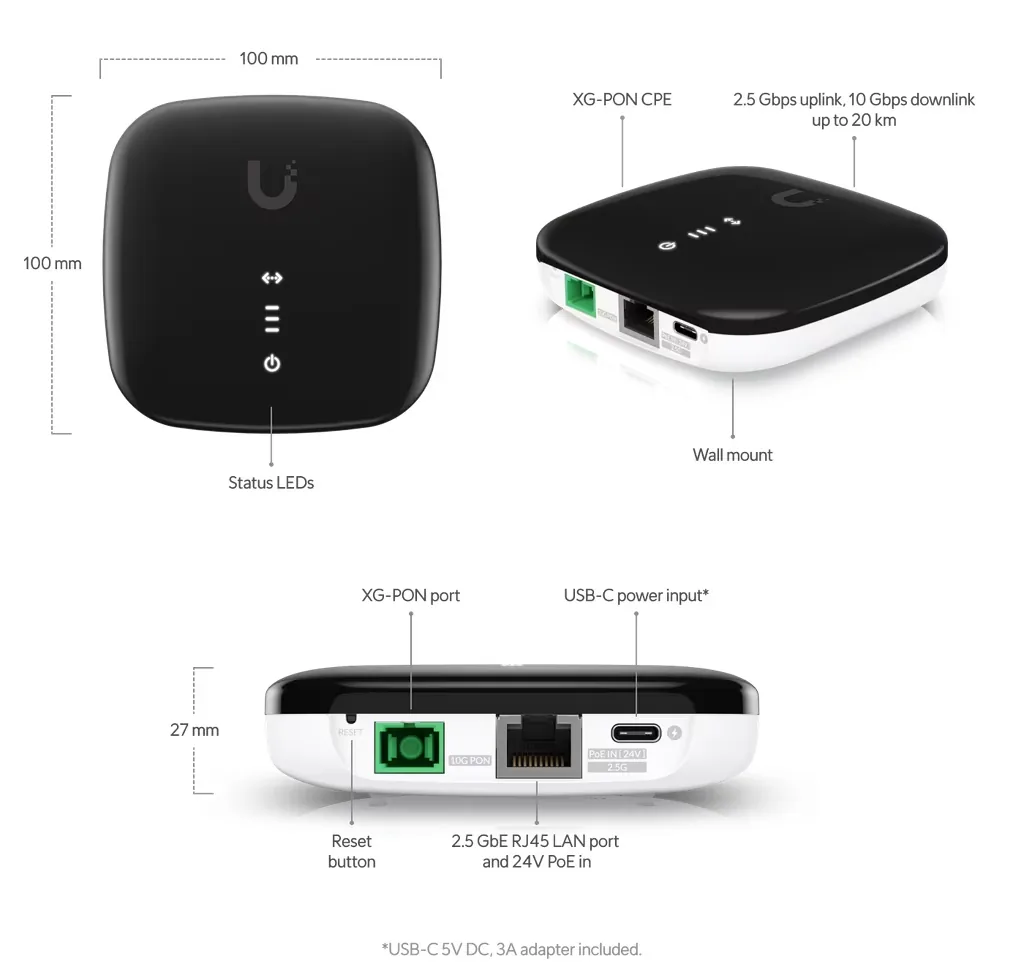 Fiber XG-PON CPE vista 6