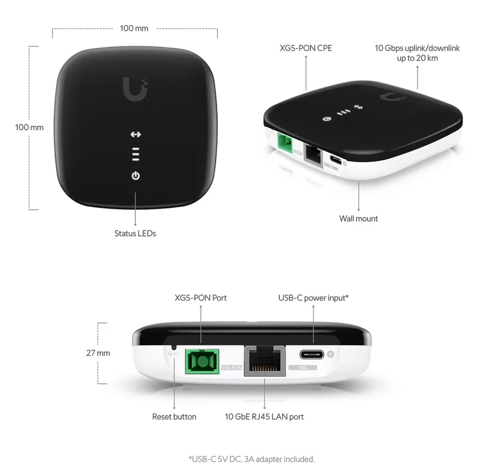 Fiber XGS-PON CPE vista 6