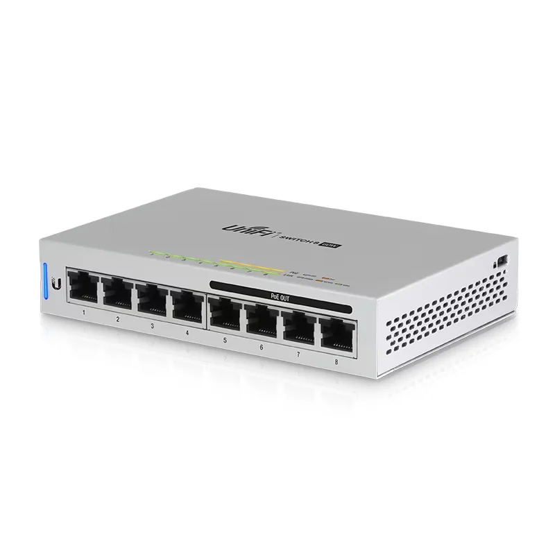 Switch 8 PoE (60W) — UniFi switch di rete gestito Ubiquiti