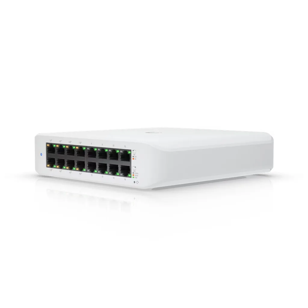 Switch Lite 16 PoE — UniFi switch di rete gestito Ubiquiti