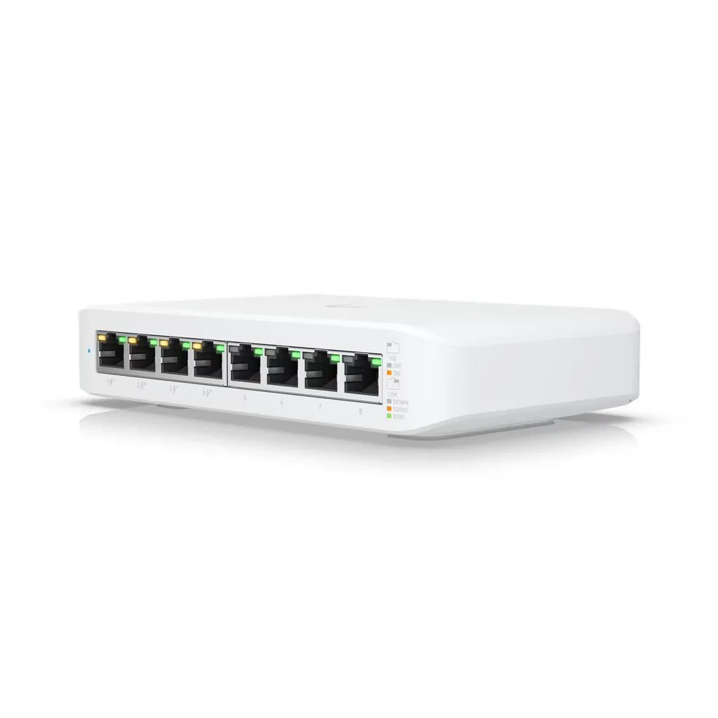 Switch Lite 8 PoE — UniFi switch di rete gestito Ubiquiti