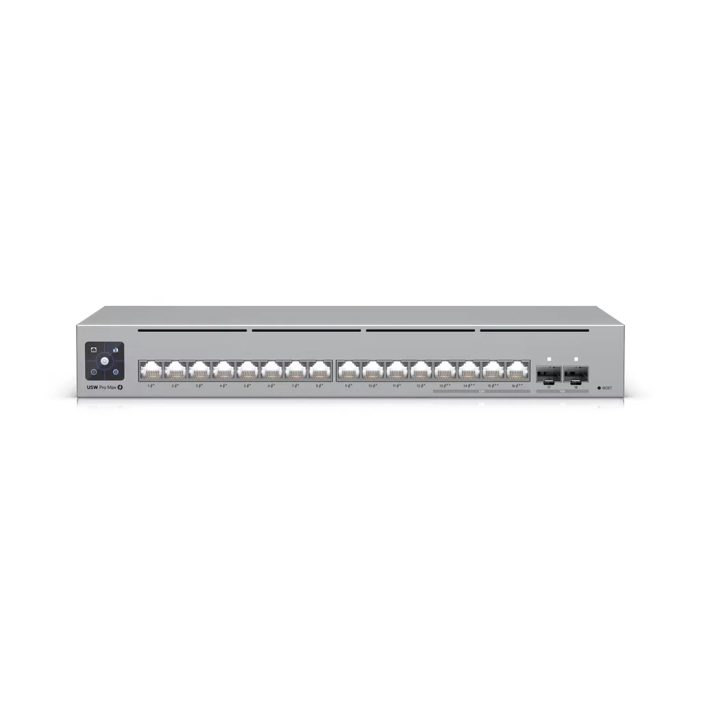 Switch Pro Max 16 PoE — UniFi switch di rete gestito Ubiquiti