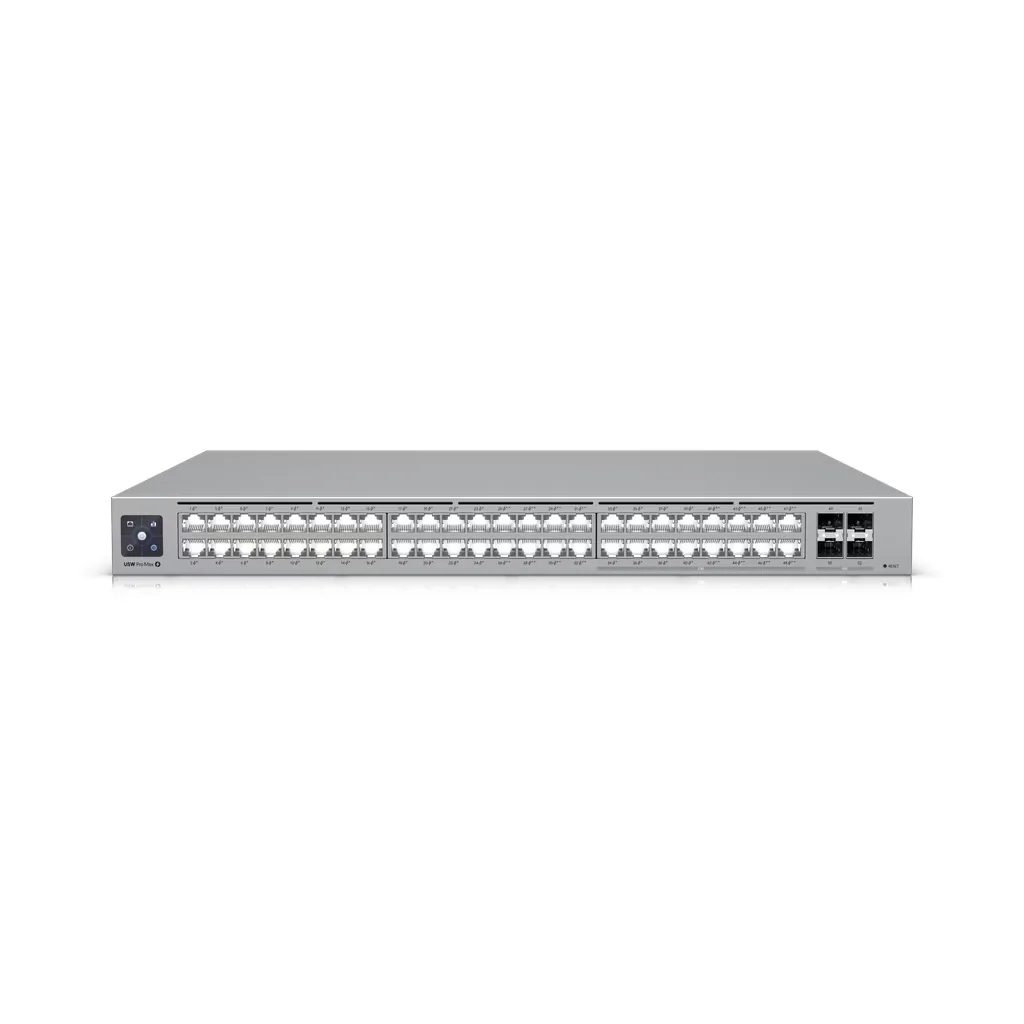 Switch Pro Max 48 PoE — UniFi switch di rete gestito Ubiquiti